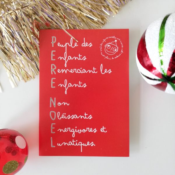 carte de Noël_carte de voeux-tierceline_père noël